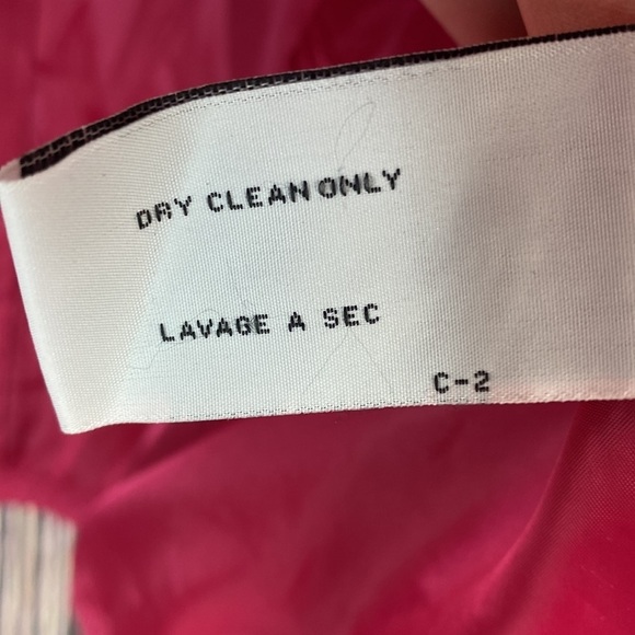 Tulle Pink Wool Blend Hooded Coat- Large - Picture 5 of 10